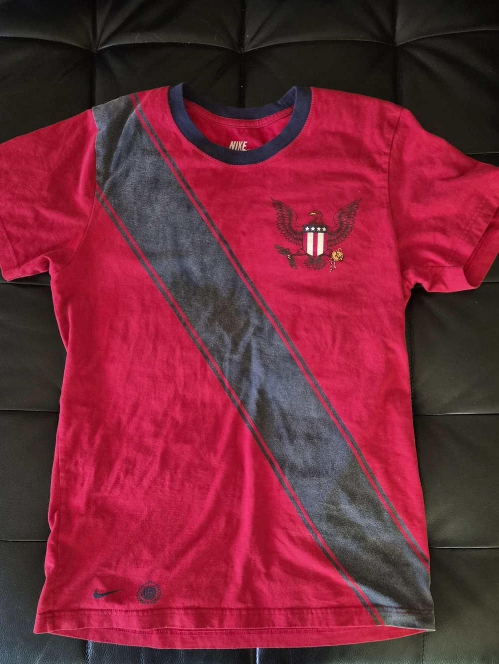 Nike FC X Bumpy Pitch USA Soccer 2010 Red And Navy Medium